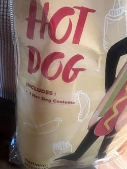 Costume hot dog