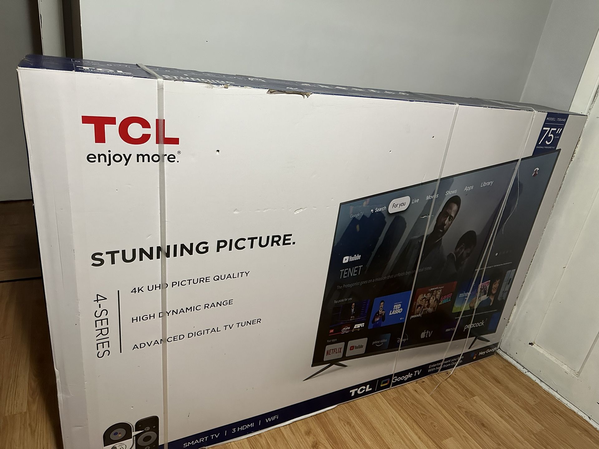 TLC 75” Tv 