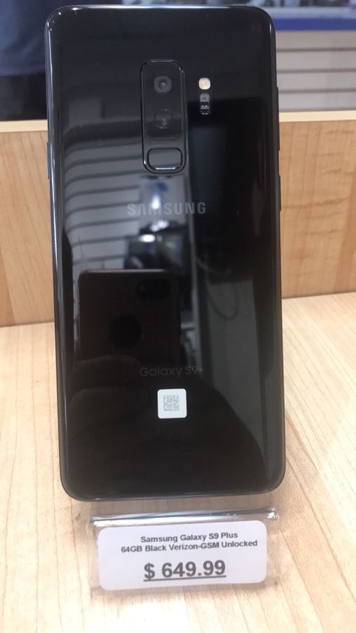 Samsung Galaxy S9 Plus 64GB Verizon GSM Unlocked