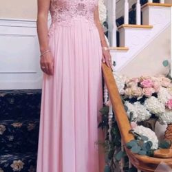 Jovani Evening Formal Party Dress Long Prom Ball Gown A-line Bridesmaid Dress - Worn Only Once