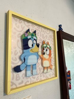 Stitch and Bluey