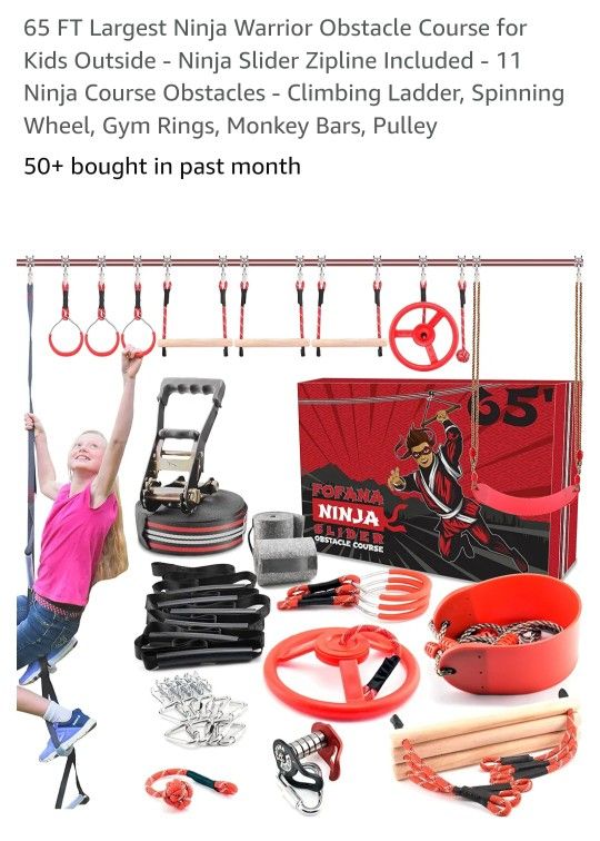Ninja Obstacles Course