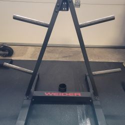 Weider Weight & Barbell Storage Rack