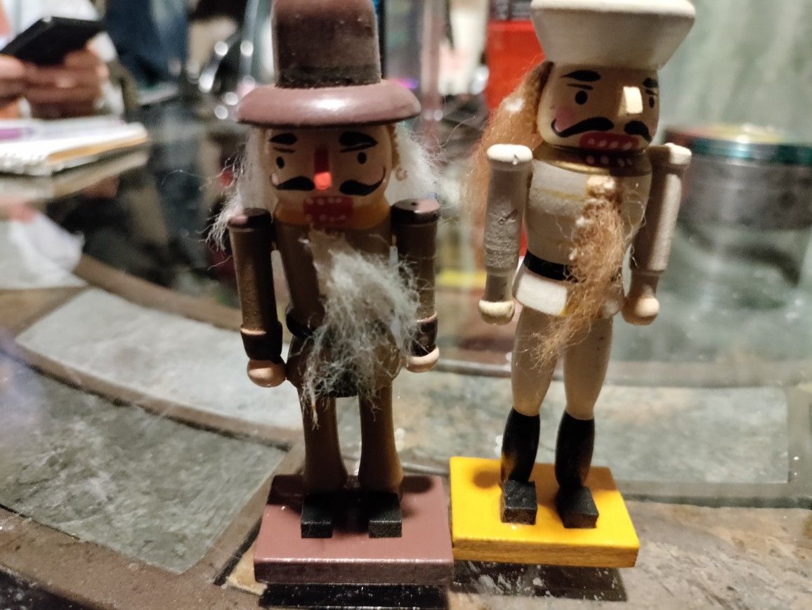 Vintage Mini Nutcracker Figurines