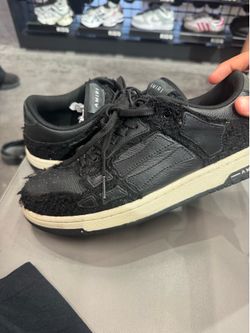 Amiri Boucle Skel Top Low 'Black size 42/9.5