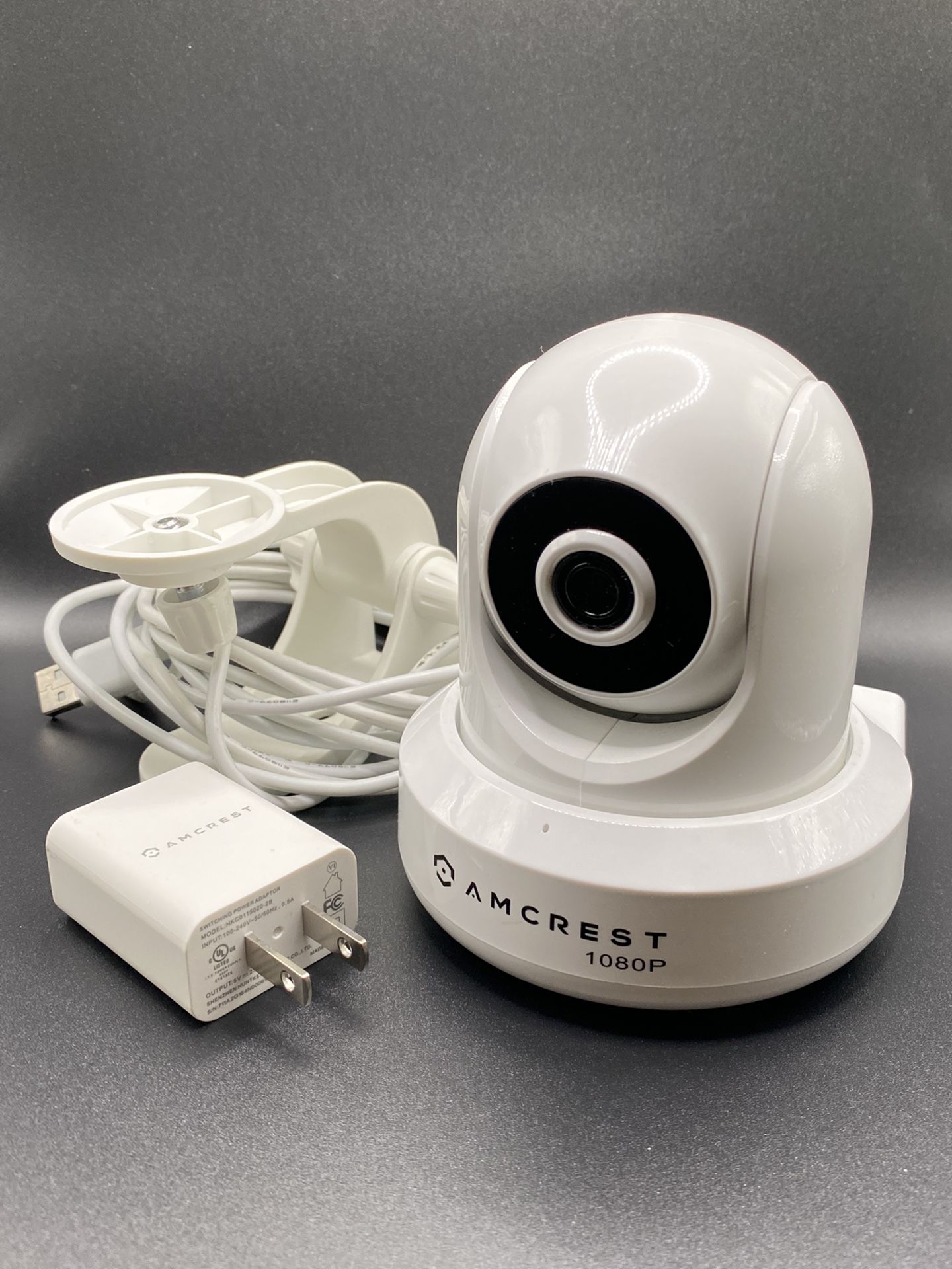 Amcrest 1080P WiFi Security Camera 2MP Indoor Pan/Tilt Wireless IP Camera, IP2M-841W (White)