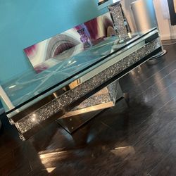 Elegant Glass Coffee Table