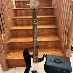Fender MIM Precision Bass W/ Crate Bass Amp