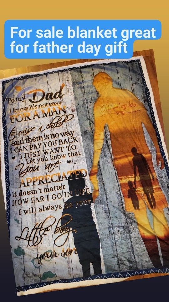 Throw Blanket For Dad