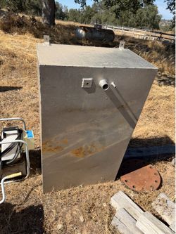 60gal Aluminum water tank