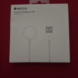 Apple Watch Magnetic Charger To USB (1 Meter Or 3.3 Feet)