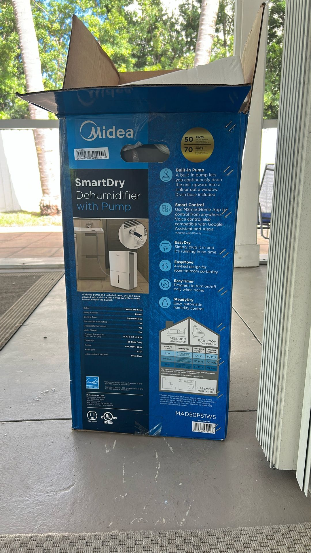 Dehumidifier Midea