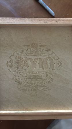 RYDI Wood Humidor/Kief Box