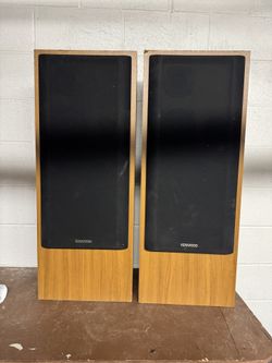 2 Kenwood JL-802 140W 8 Ohm 3 Way Speakers