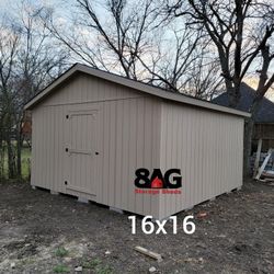 16x16 Storage Shed 