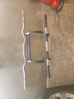 PULL UP BAR & CURL BAR 