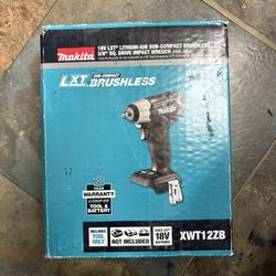 Makita New 3/8” QS Impact Wrench 18v Brushless - Tool Only 
