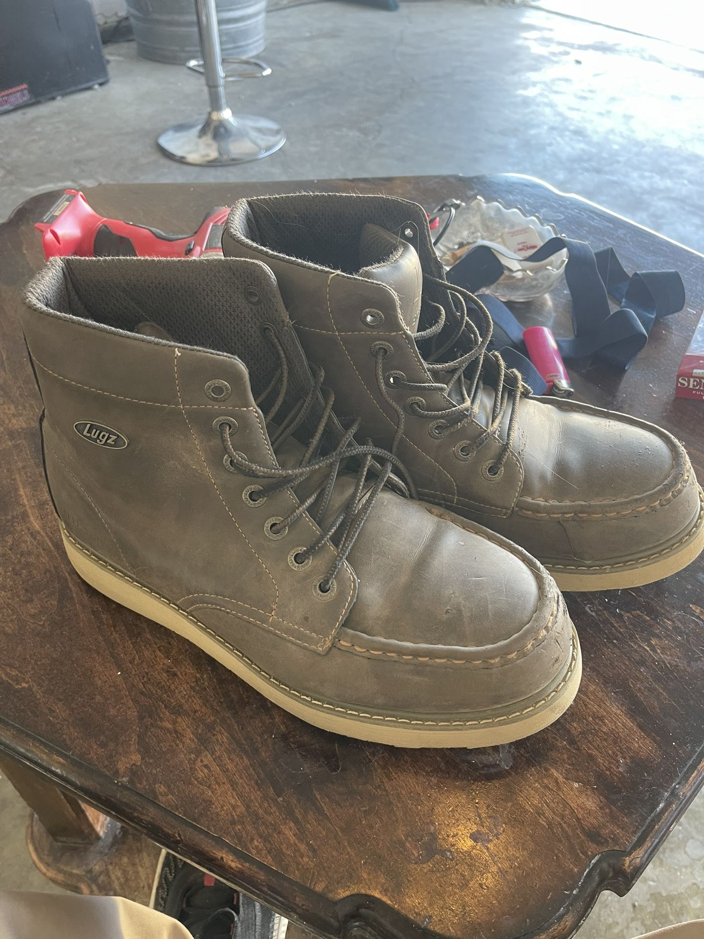 Work Boots Lugs