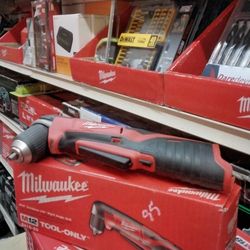 MILWAUKEE M12 CORDLEES  3/8" RIGHT ANGLE DRILL (TOOL ONLY)