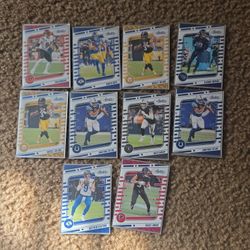 2024 Panini Absolute NFL Blue Parallel Lot