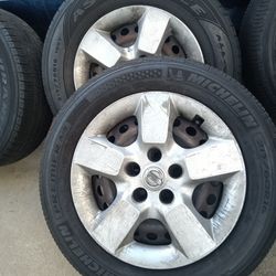 2016 16" Nissan Rogue Wheels And Tires 5x114.3 