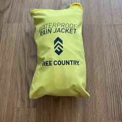 Free country Yellow Rain Jacket