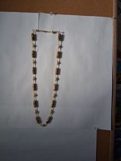 Hand painted neckace