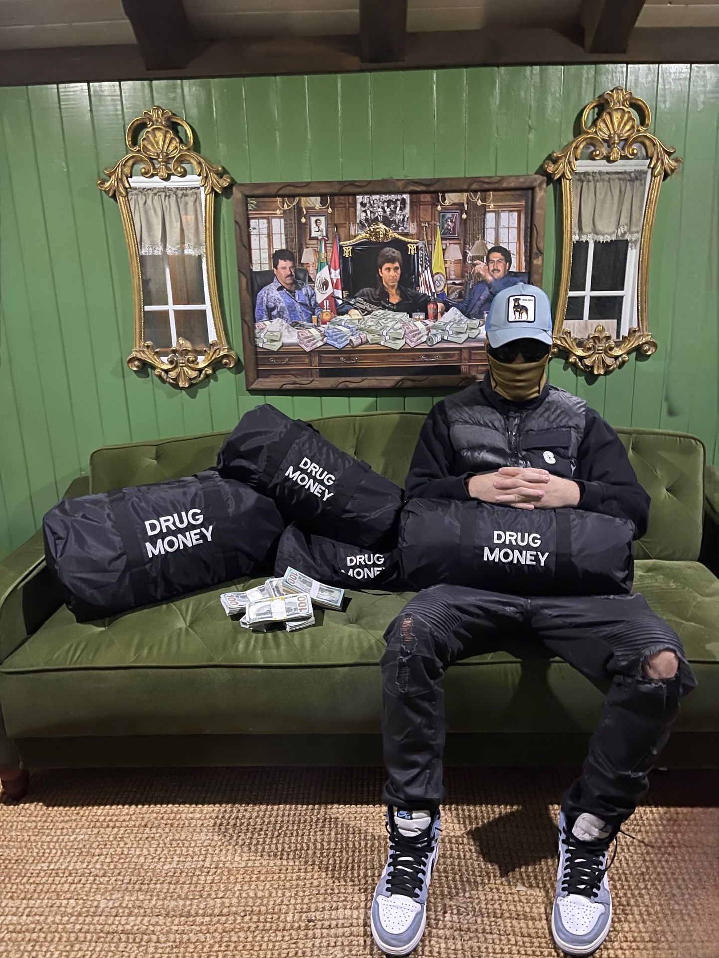 Drug Money Duffle Bag