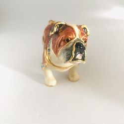 Bulldog Trinket Box