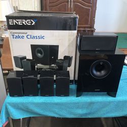 Energy Take Classic 5.1 surround sound speaker system with Sub Woofer 