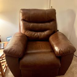 Leather Power Recliner