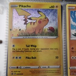 Pikachu Promo Holofoil Card Pokemon TCG - SWSH039 General Mills