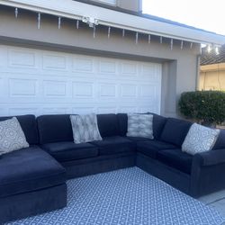 Large Gray Sectional 