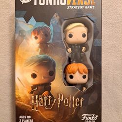 BRAND NEW Funko Verse Strategy Game Draco & Ron Malfoy Weasley (Harry Potter) 