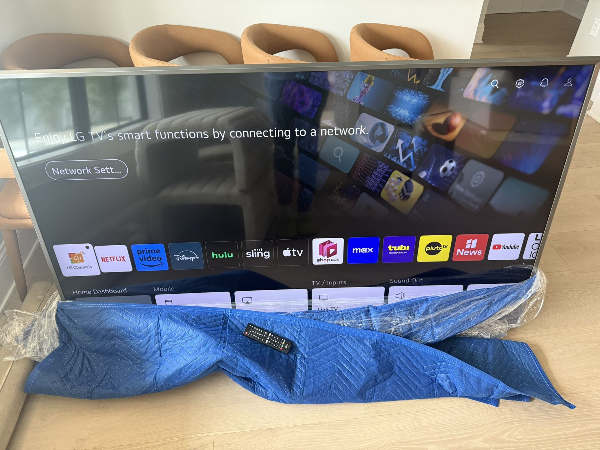 75 Inch LG Smart TV