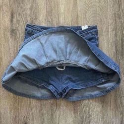 mini jeans skirt 