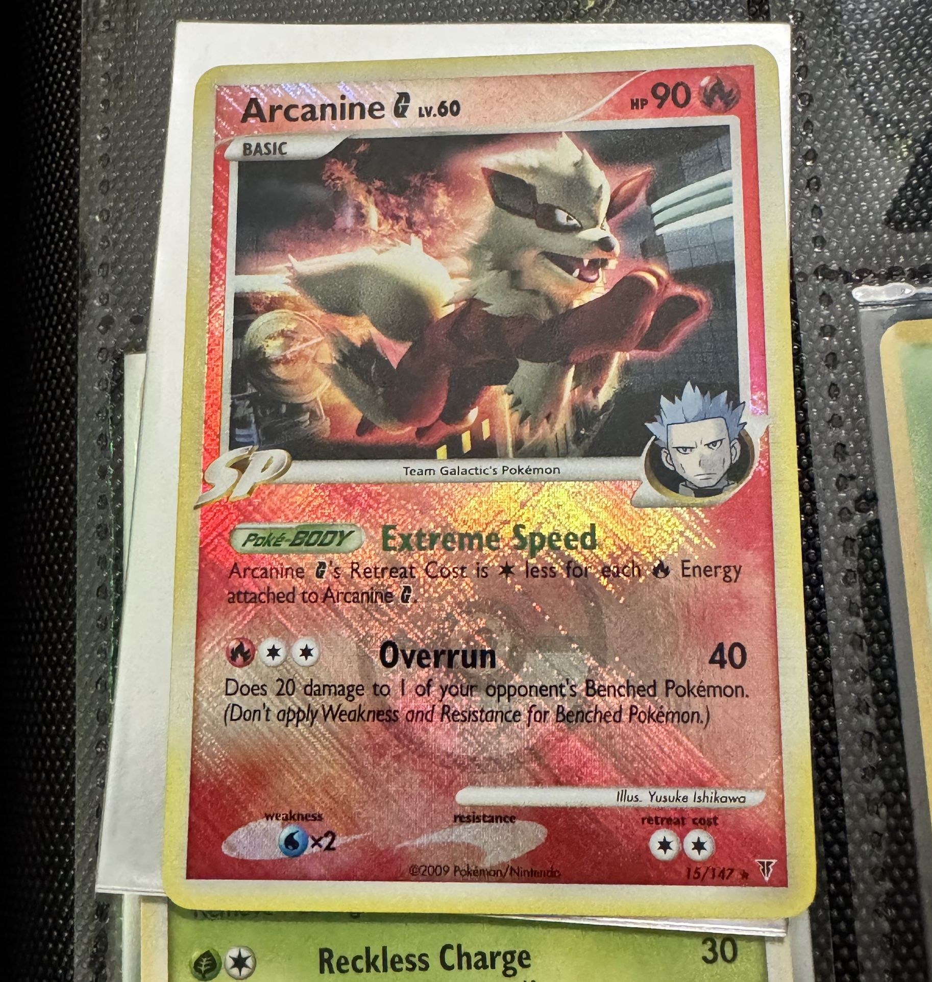 Arcanine Pokemon Card $10