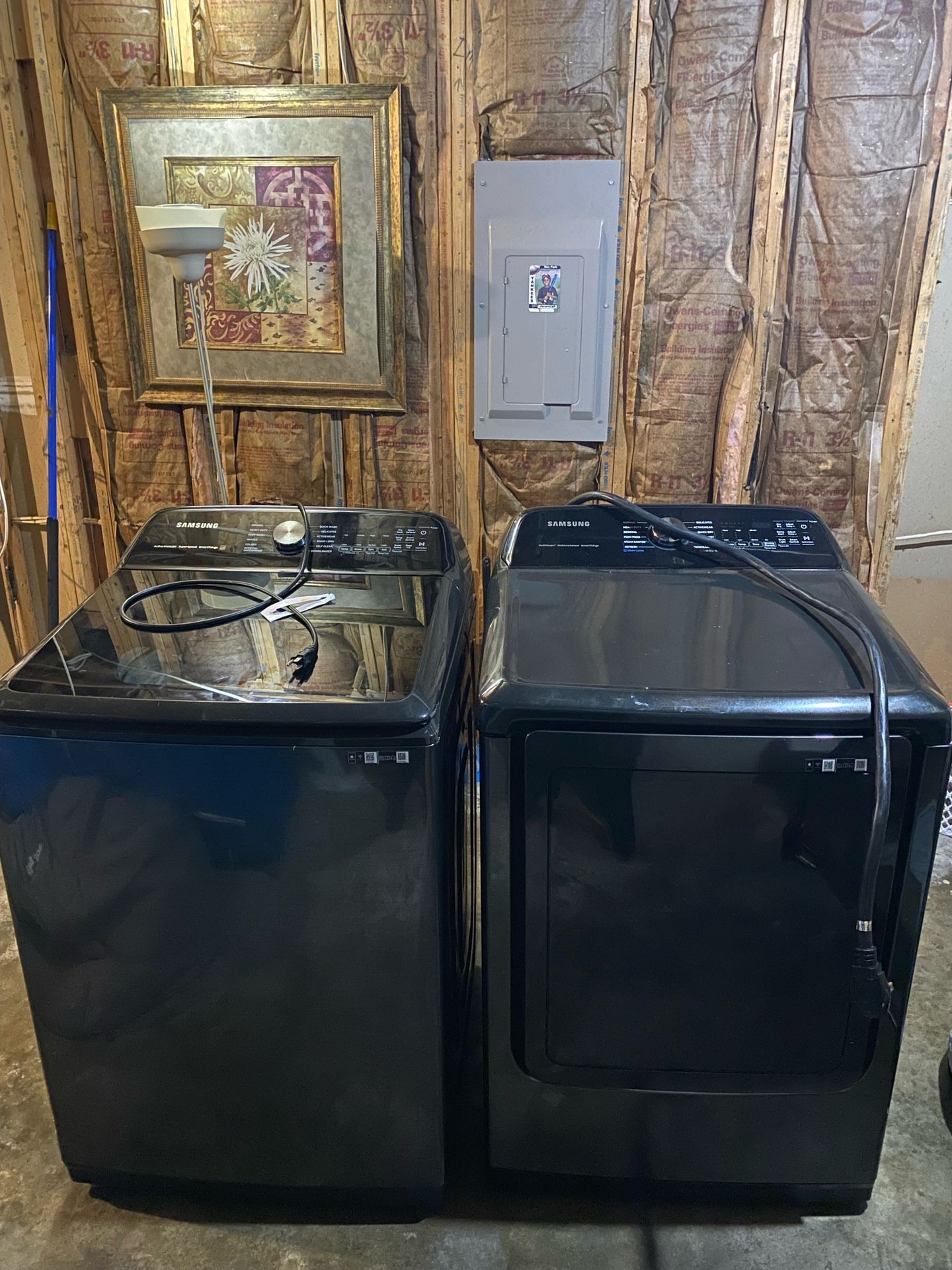 Samsung washer & dryer set