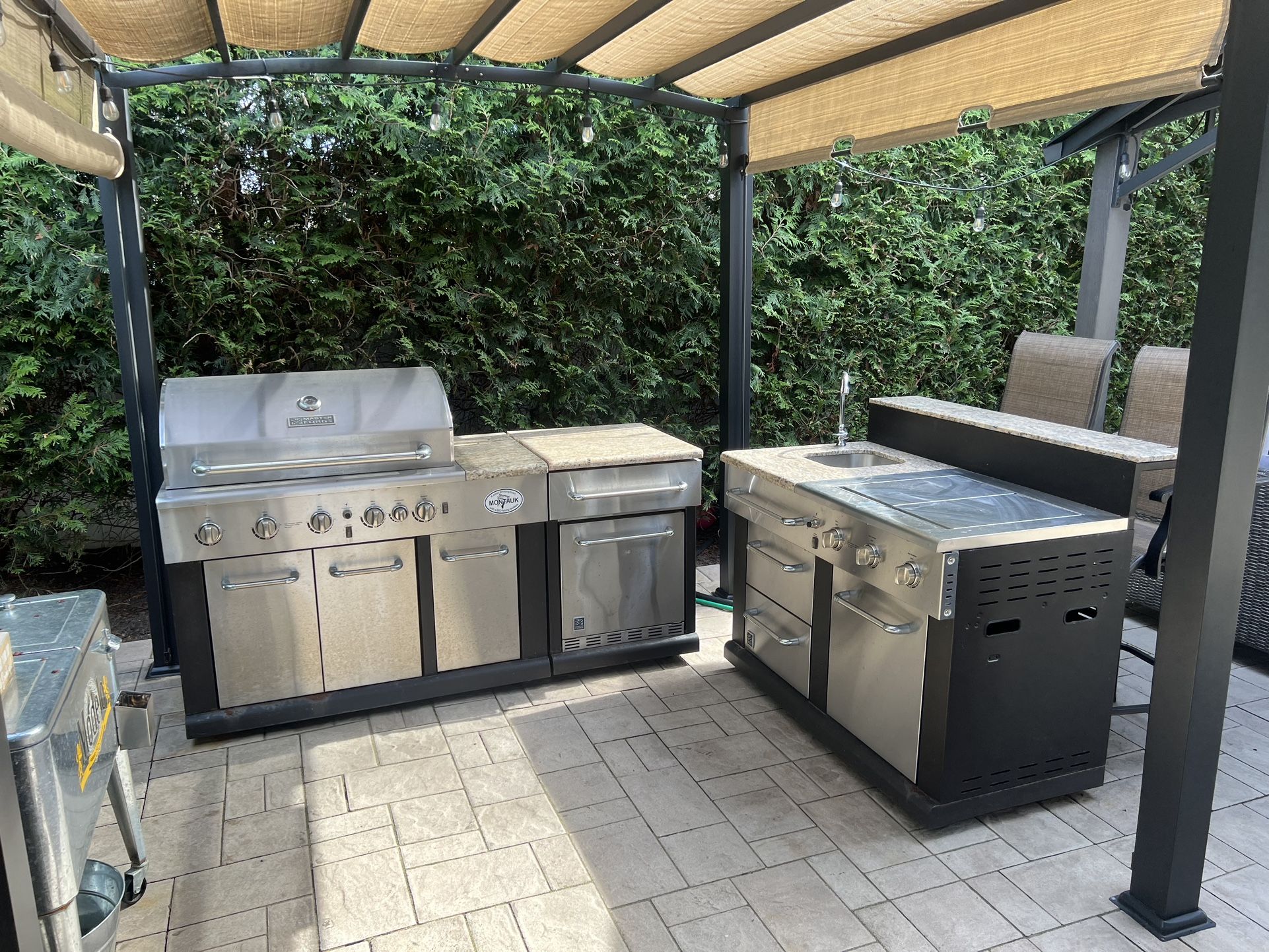 BBQ Outdoor Kitchen Set