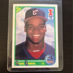 Vintage Frank Thomas Rookie Card