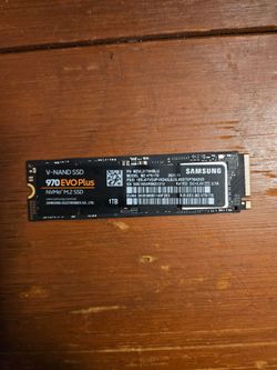 Samsung 970 Evo Plus 1TB SSD Nvme