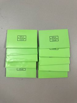 Silver Polishing Cloth – Lot of 10