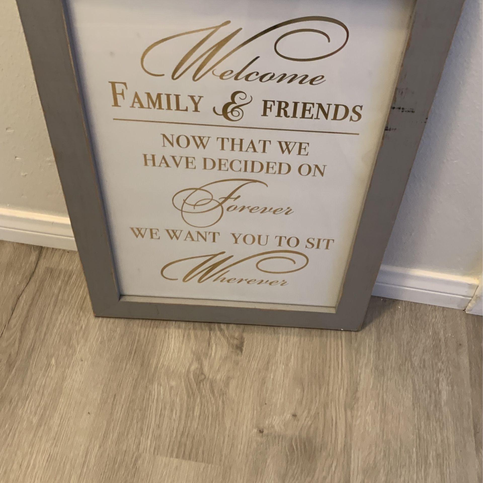 Wedding Frame Decor