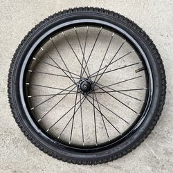 New 18 inch Front Kids Bike Wheel, Tire & Tube - Complete