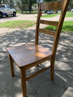 Solid wood. Chair