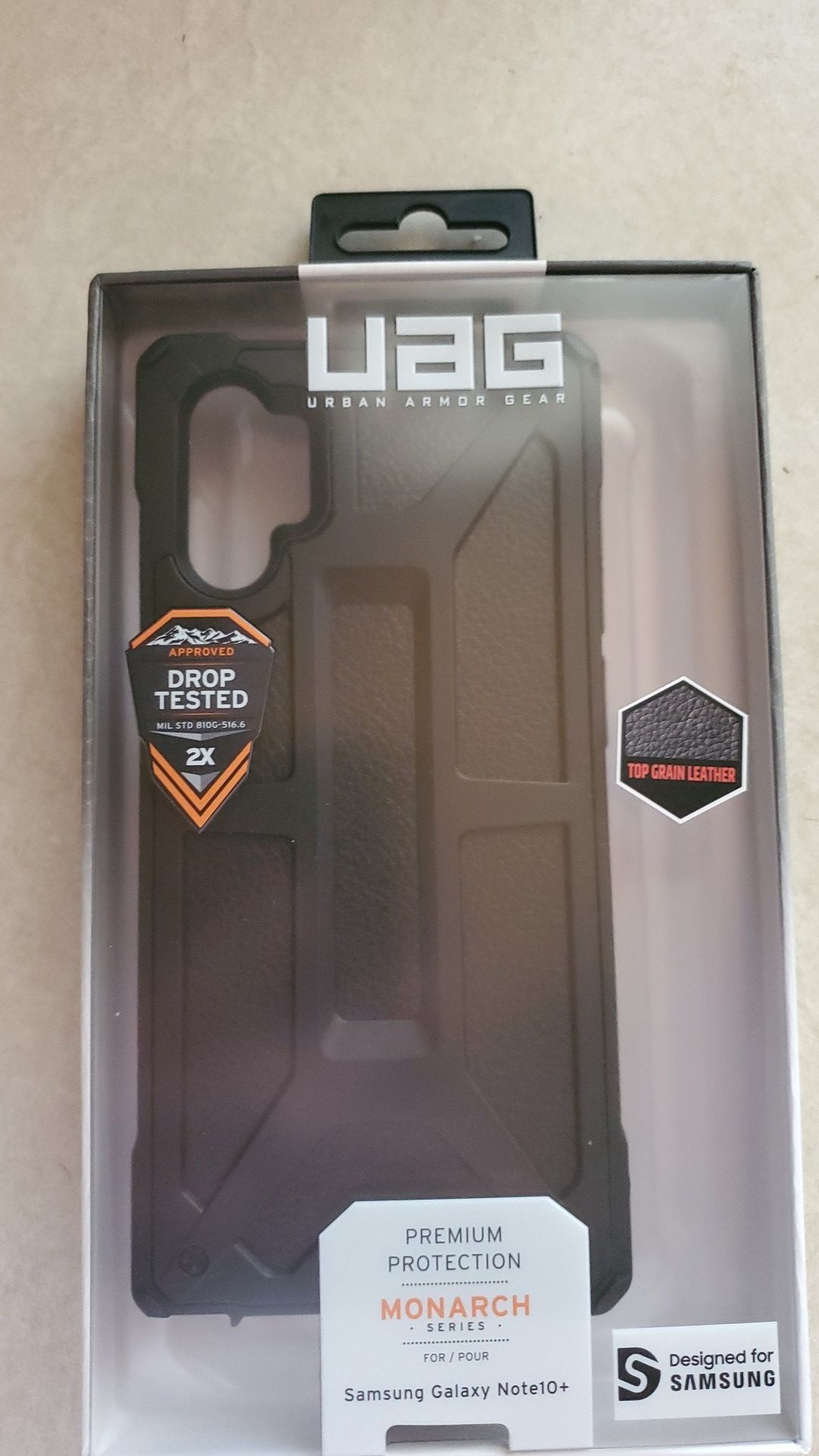 Note 10 + UAG Urban Armor Gear-Monarch Series