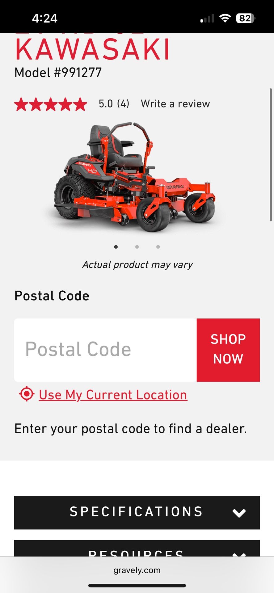 Gravely Zero Turn 