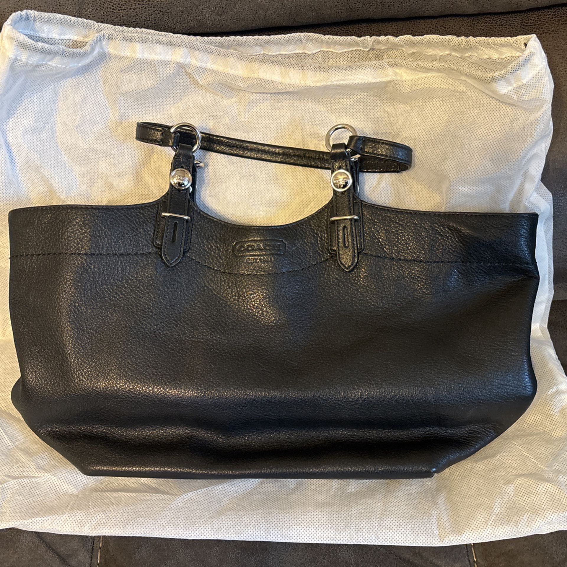 Coach, Leather Carly Tote (Purse)