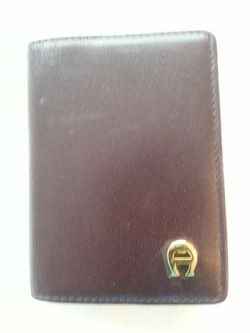 Aigner leather purse sized phone