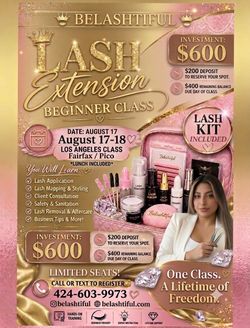 Lash class last spaces